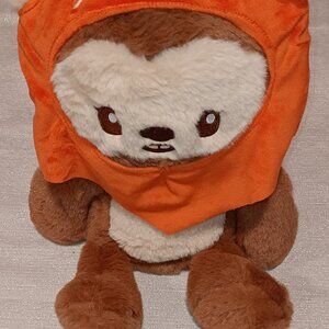 Star Wars Wicket Weighted plush glass beads Ewok soft toy collectible 14"